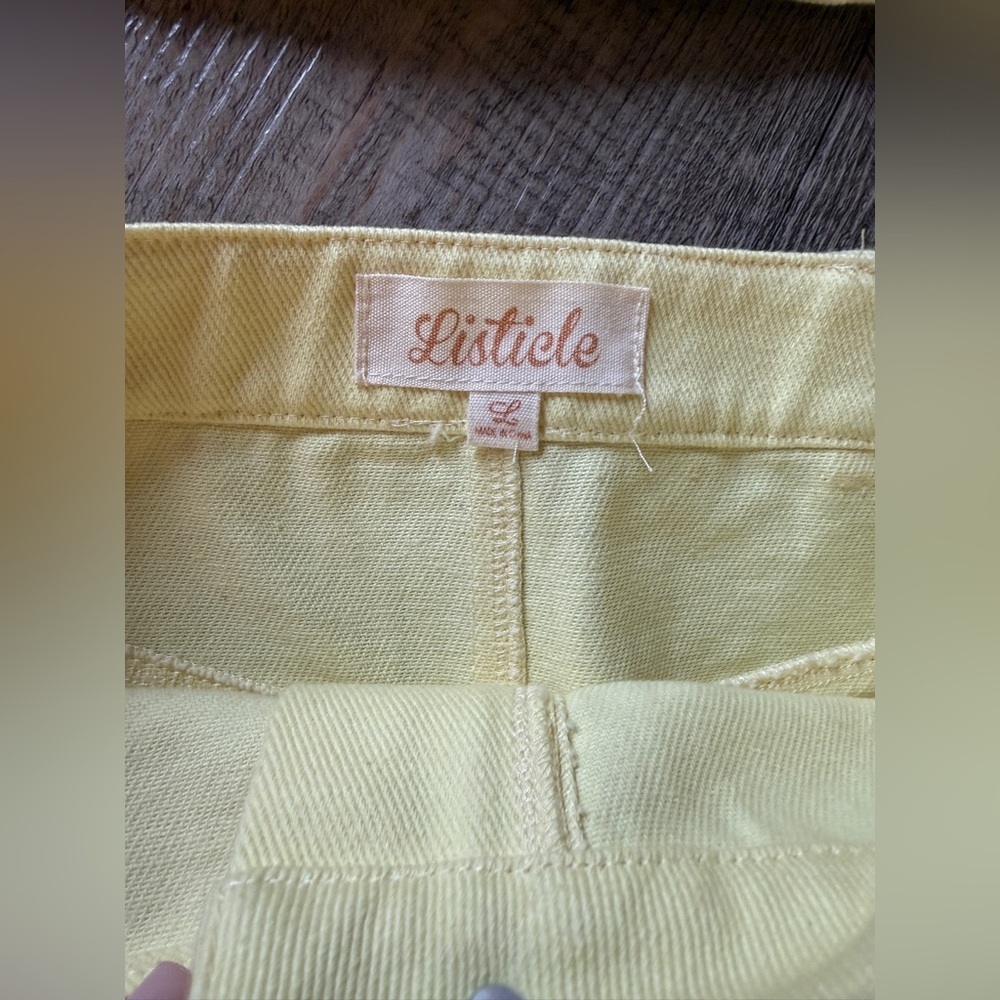 Listicle Mustard Skirt Set - Picture 3 of 8